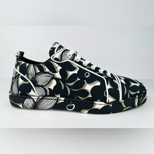 Christian Louboutin Graphic Black and White Sneakers